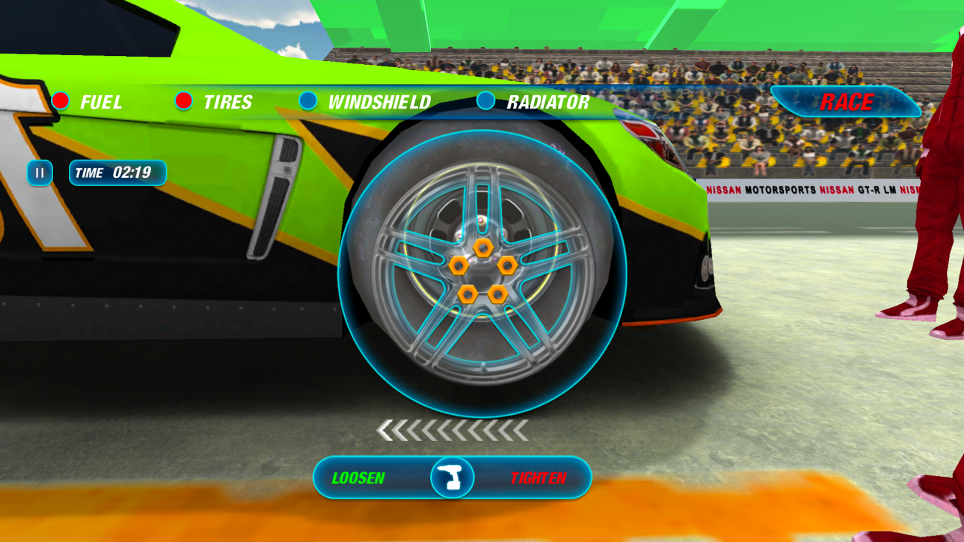 Pitstop Car Repair Mechanic Game Screenshot