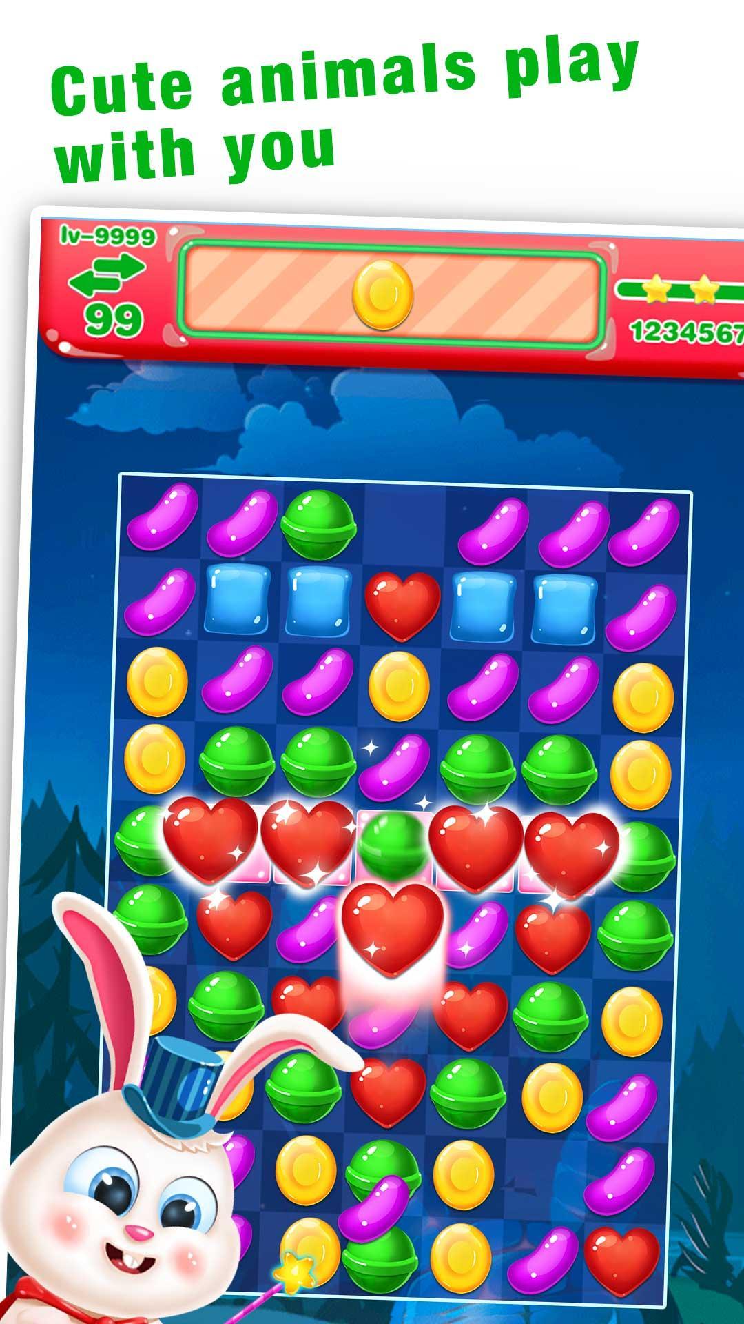 Cute Jelly Paradise Game Screenshot