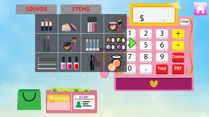 Princess Cash Register Full Game Screenshot