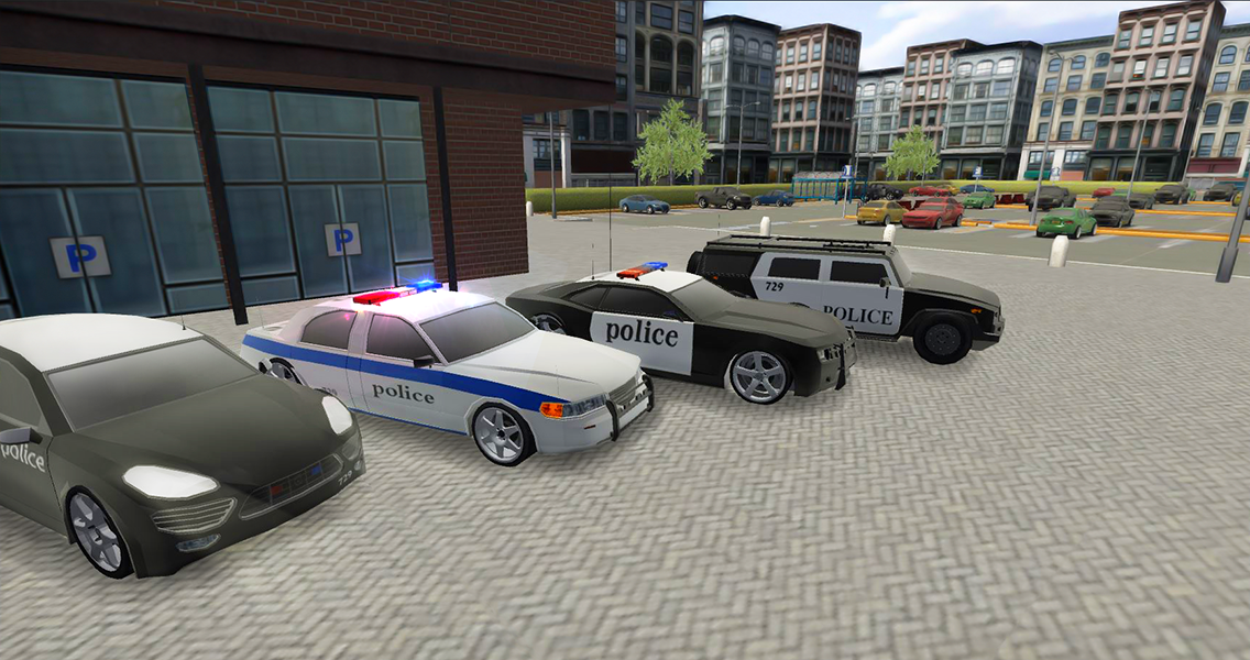 Скриншот игры Police Parking 3D Extended 2