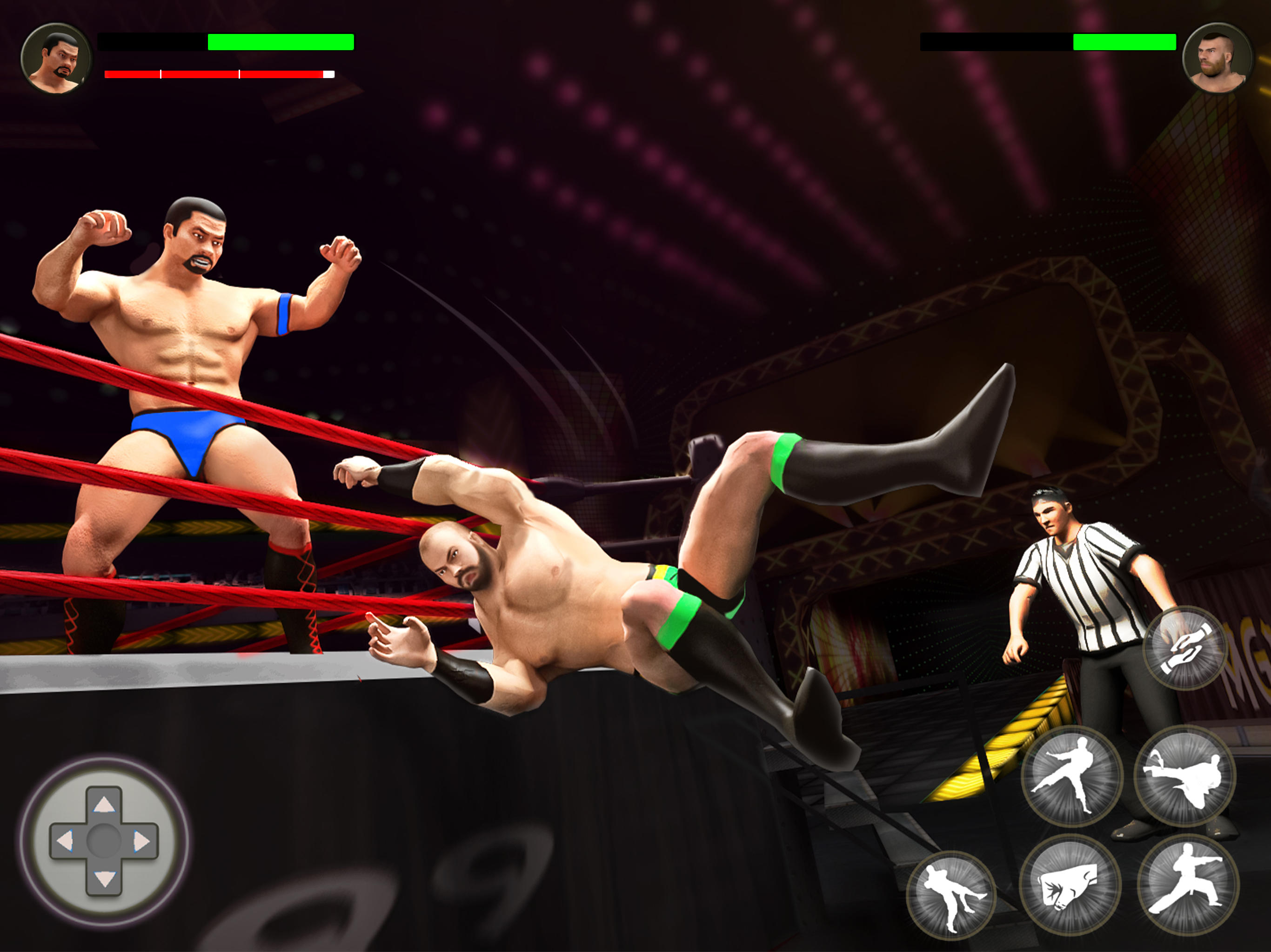 PRO Wrestling Fighting Game ภาพหน้าจอเกม