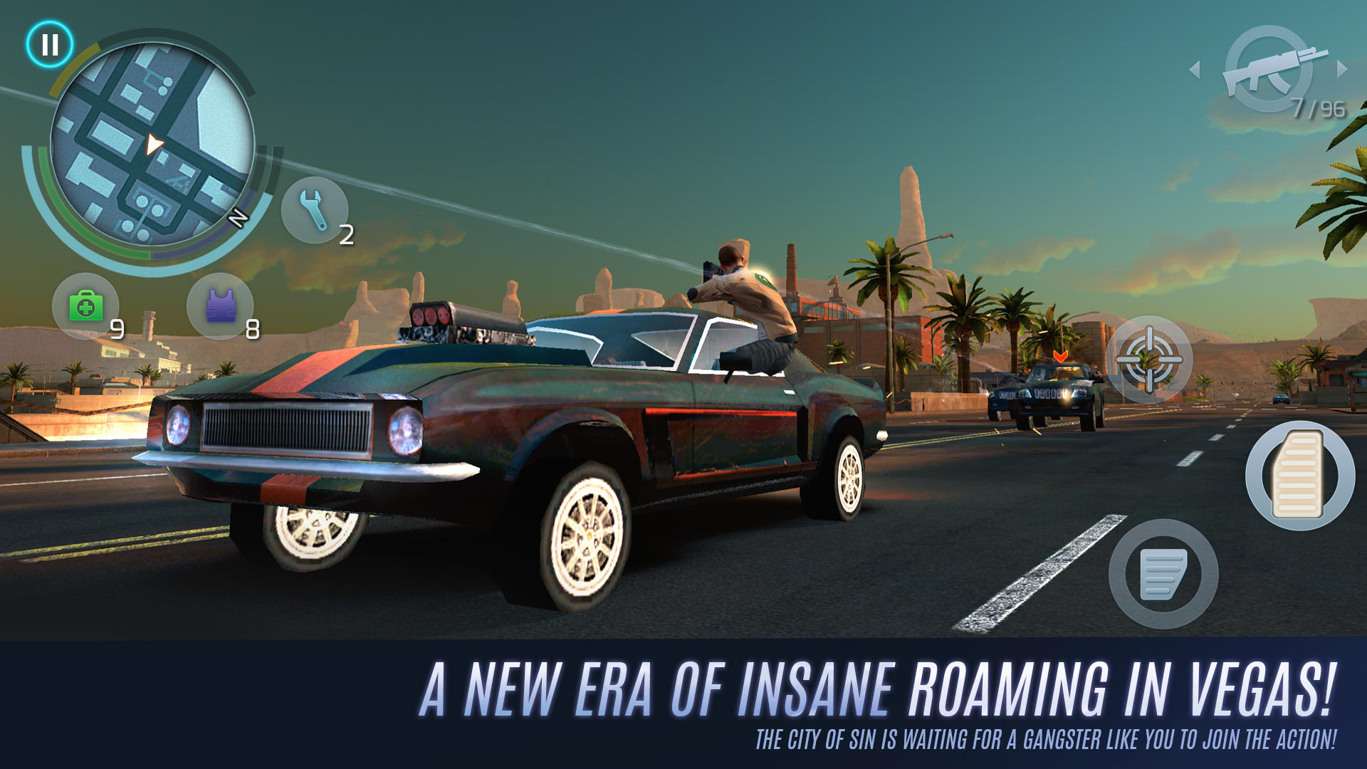 Gangstar Vegas: World of Crime ภาพหน้าจอเกม