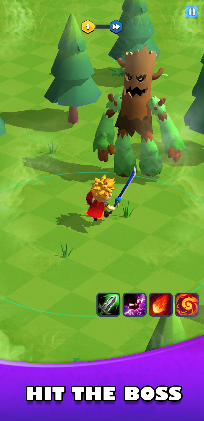 Idle Warrior Defence RPG Game Screenshot