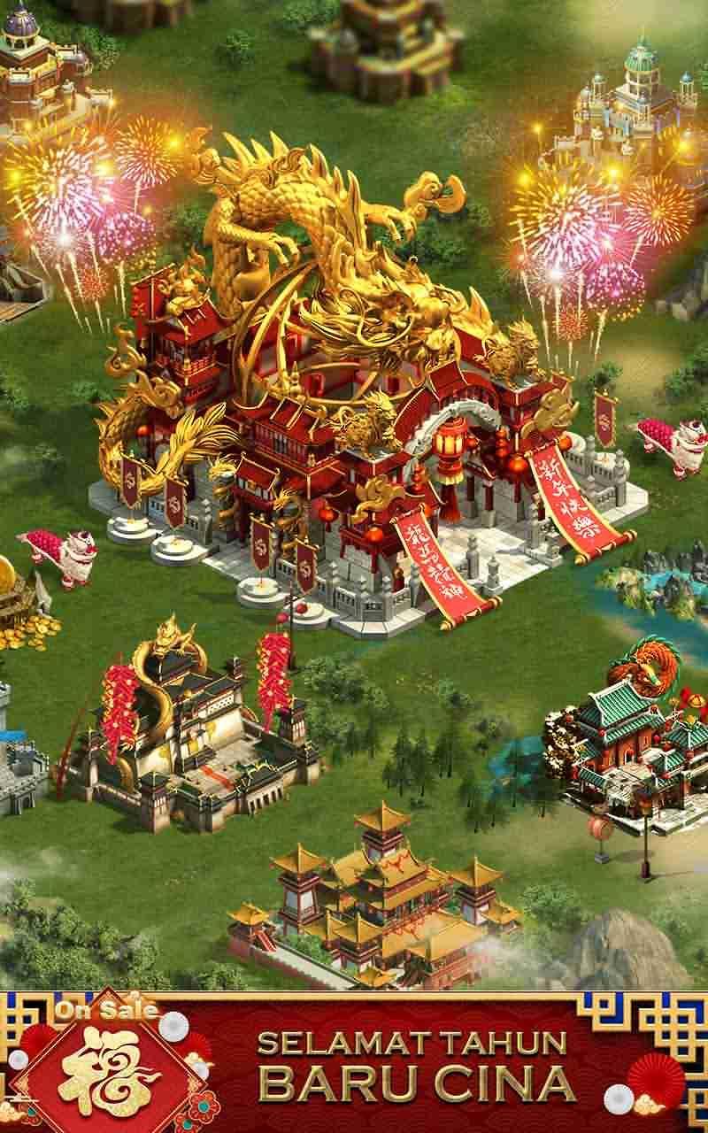 Cuplikan Layar Game Clash of Kings – Peradaban Bulan Sabit
