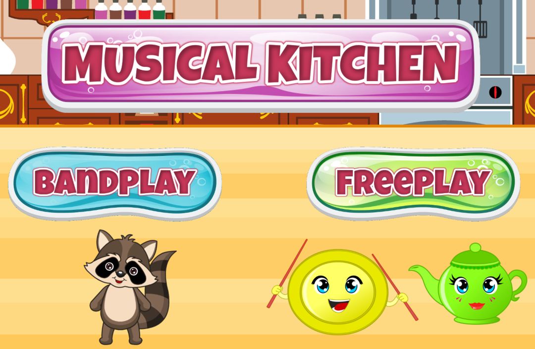 Toddler Musical Kitchen ภาพหน้าจอเกม