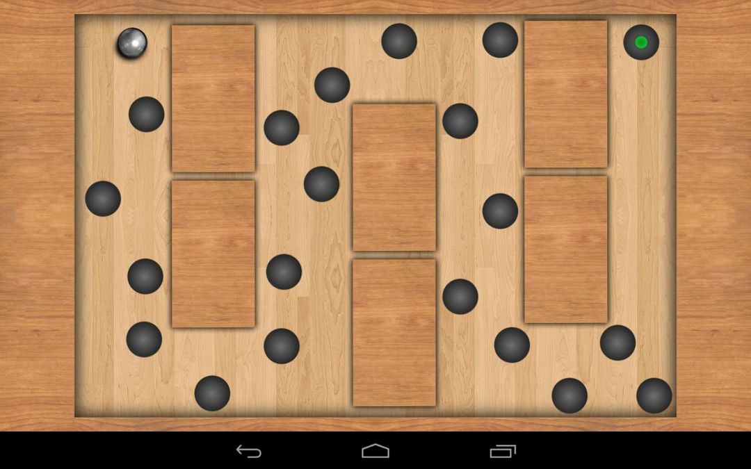 Screenshot of Teeter Pro - labyrinth maze
