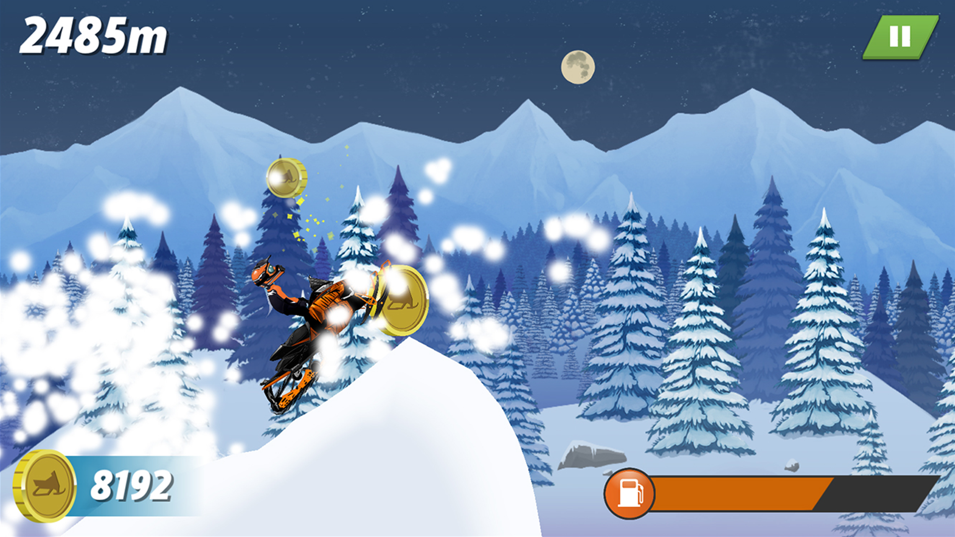 Arctic Cat® Snowmobile Racing Game Screenshot