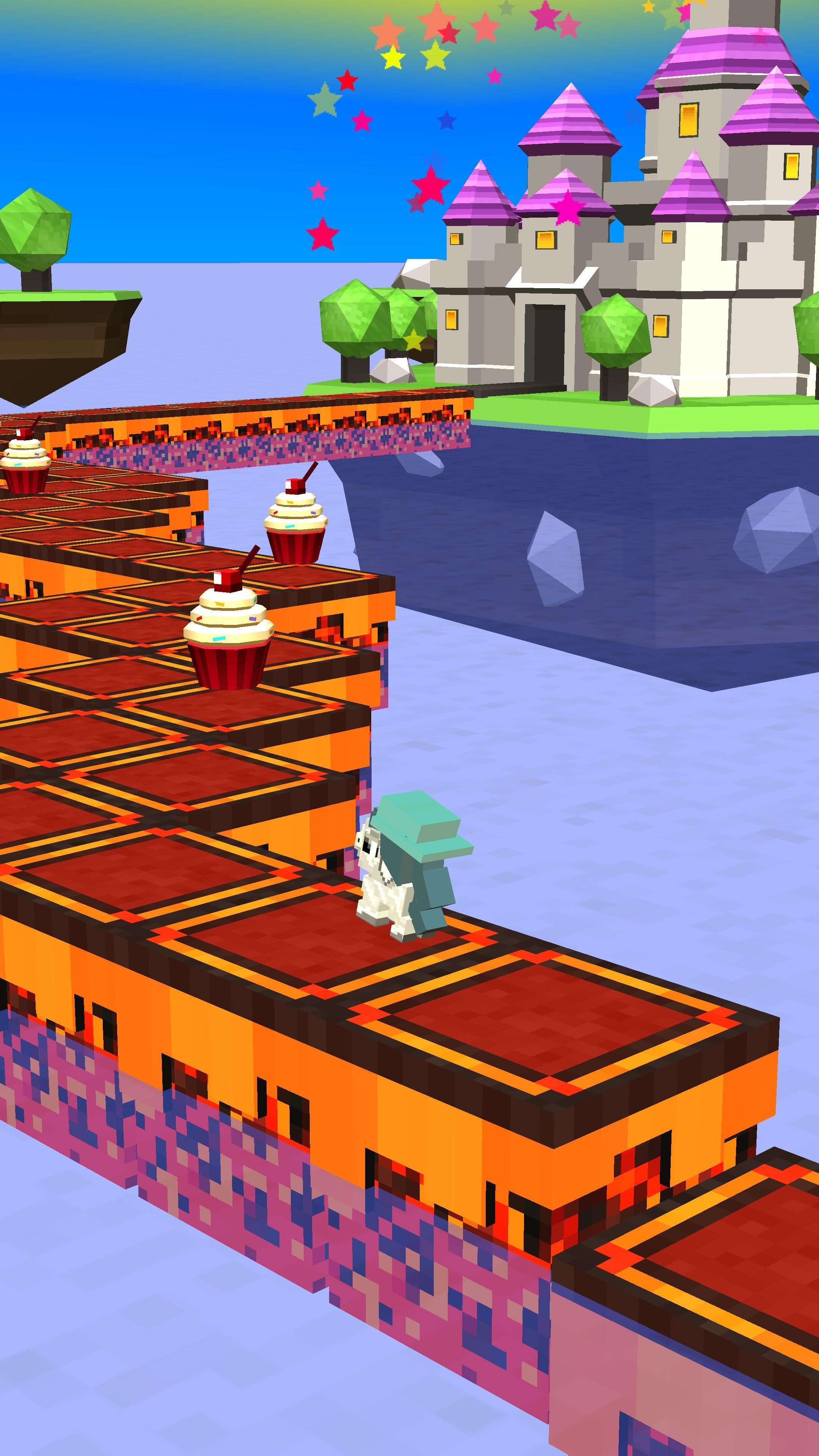 Lili the little unicorn princess, running home! Game Screenshot