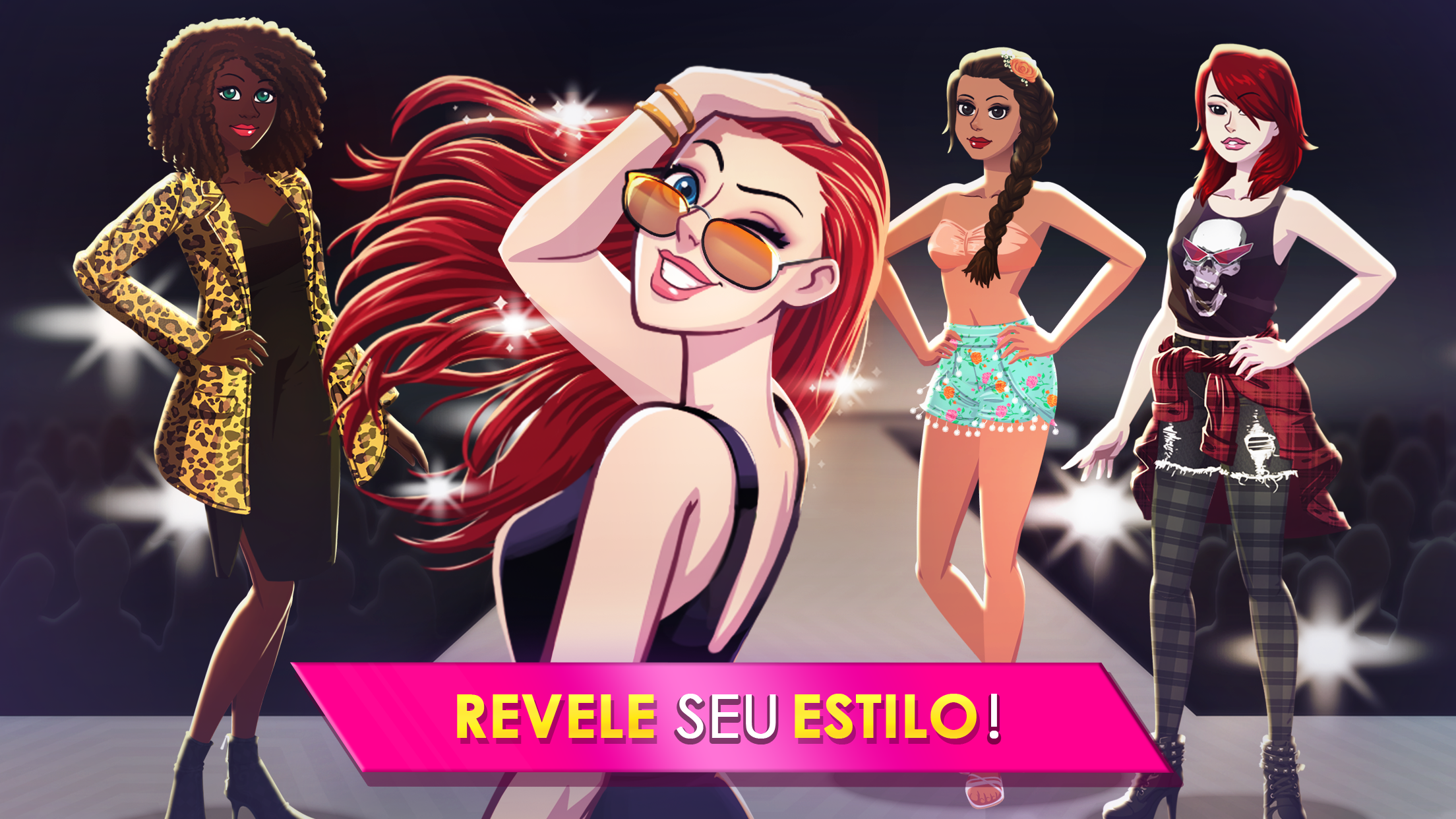 Captura de Tela do Jogo Fashion Fever: Jogo de Moda