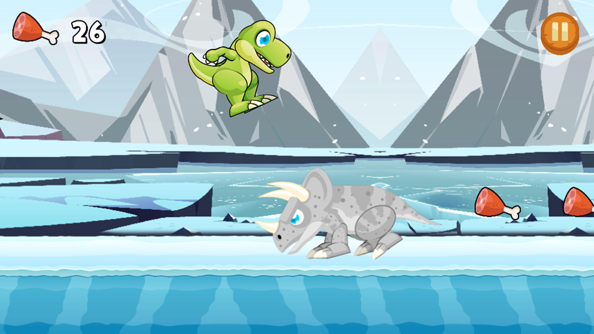 GO! GO! DINOBOY Game Screenshot