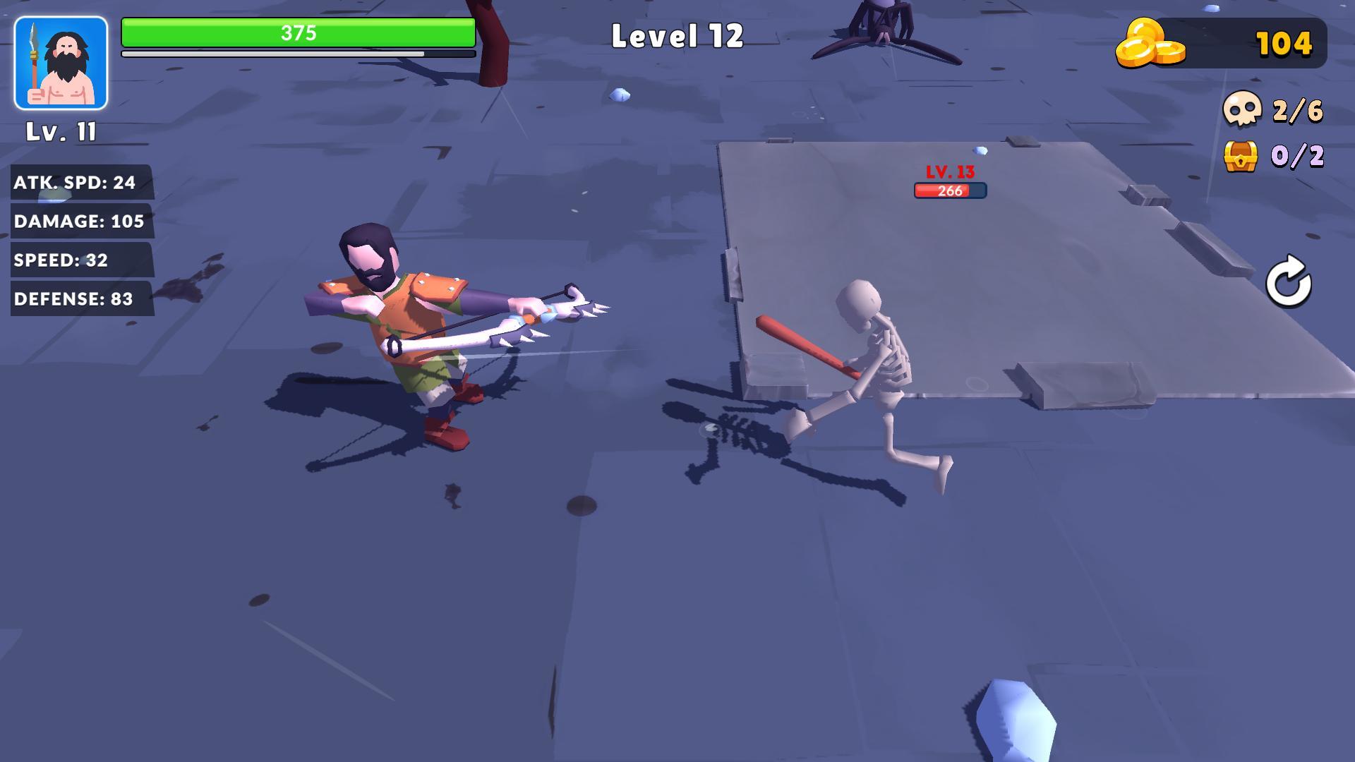 Screenshot of Survival Hero: Merge Equip RPG
