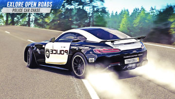 Police Car Chase Simulator 3D Game Screenshot