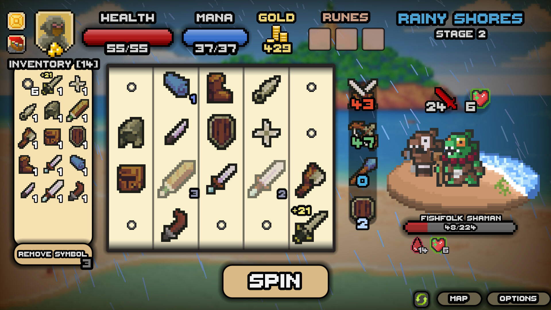 Spin Hero screenshot game