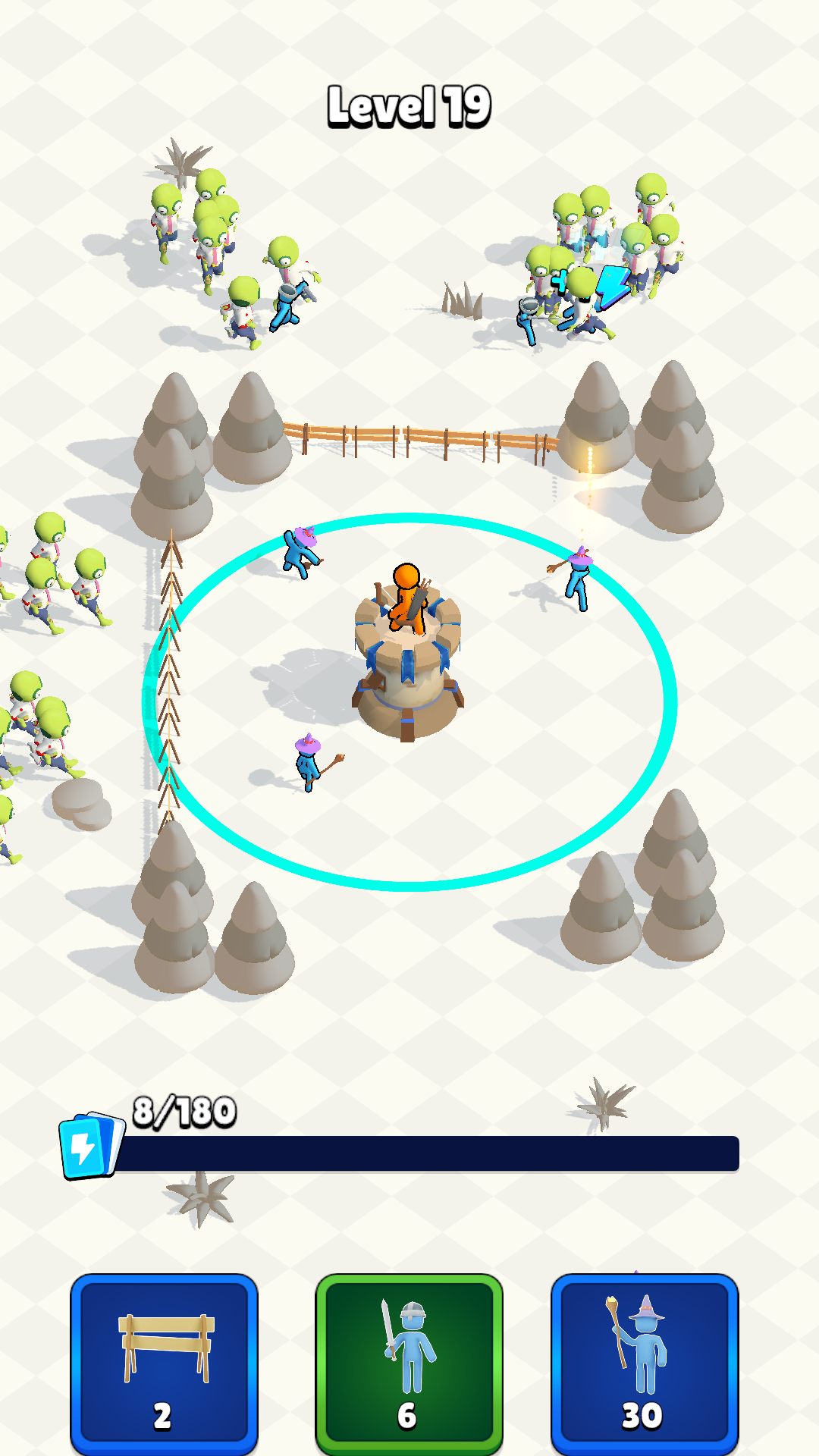 Archer Defense Game Screenshot