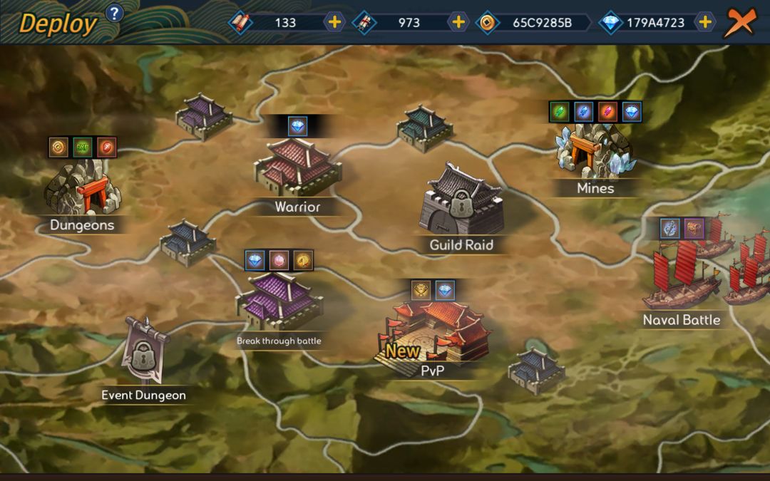 Idle Three Kingdoms: Card RPG screenshot game