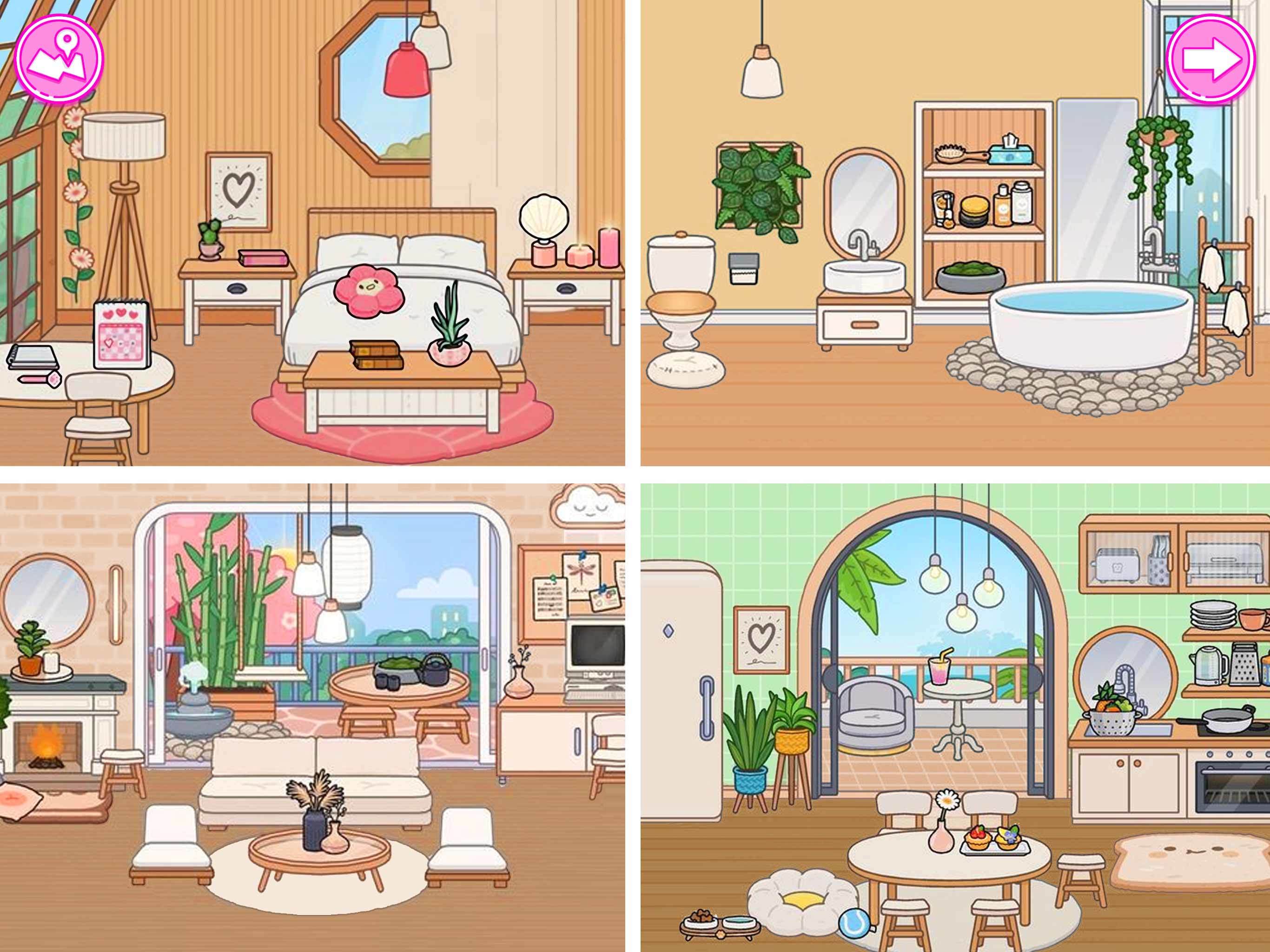 Princess Town Dream House Game Game Screenshot
