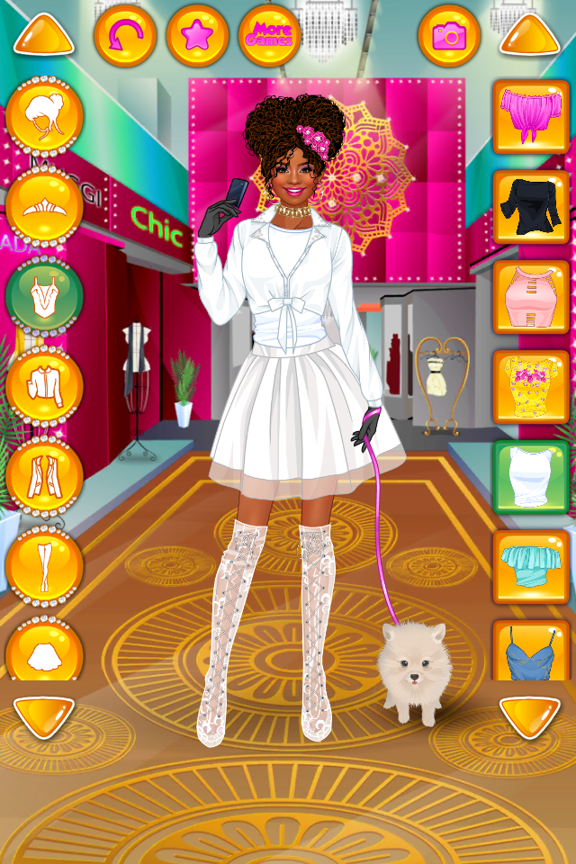 Rich Girl Shopping: Girl Games Game Screenshot
