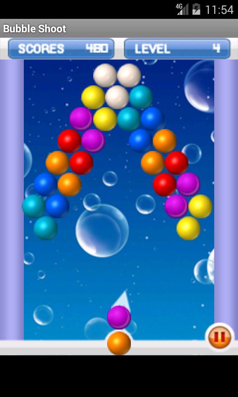 Screenshot of Bubble Shoot