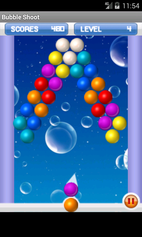Bubble Shoot Game Screenshot