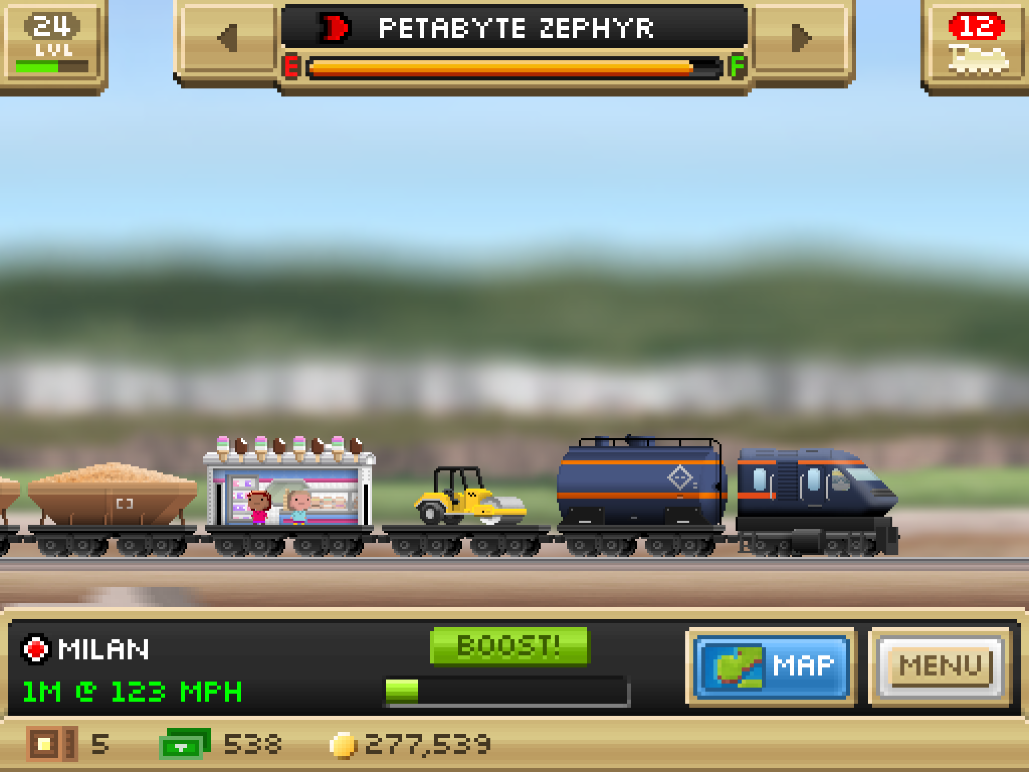 Pocket Trains - Enterprise Sim screenshot game