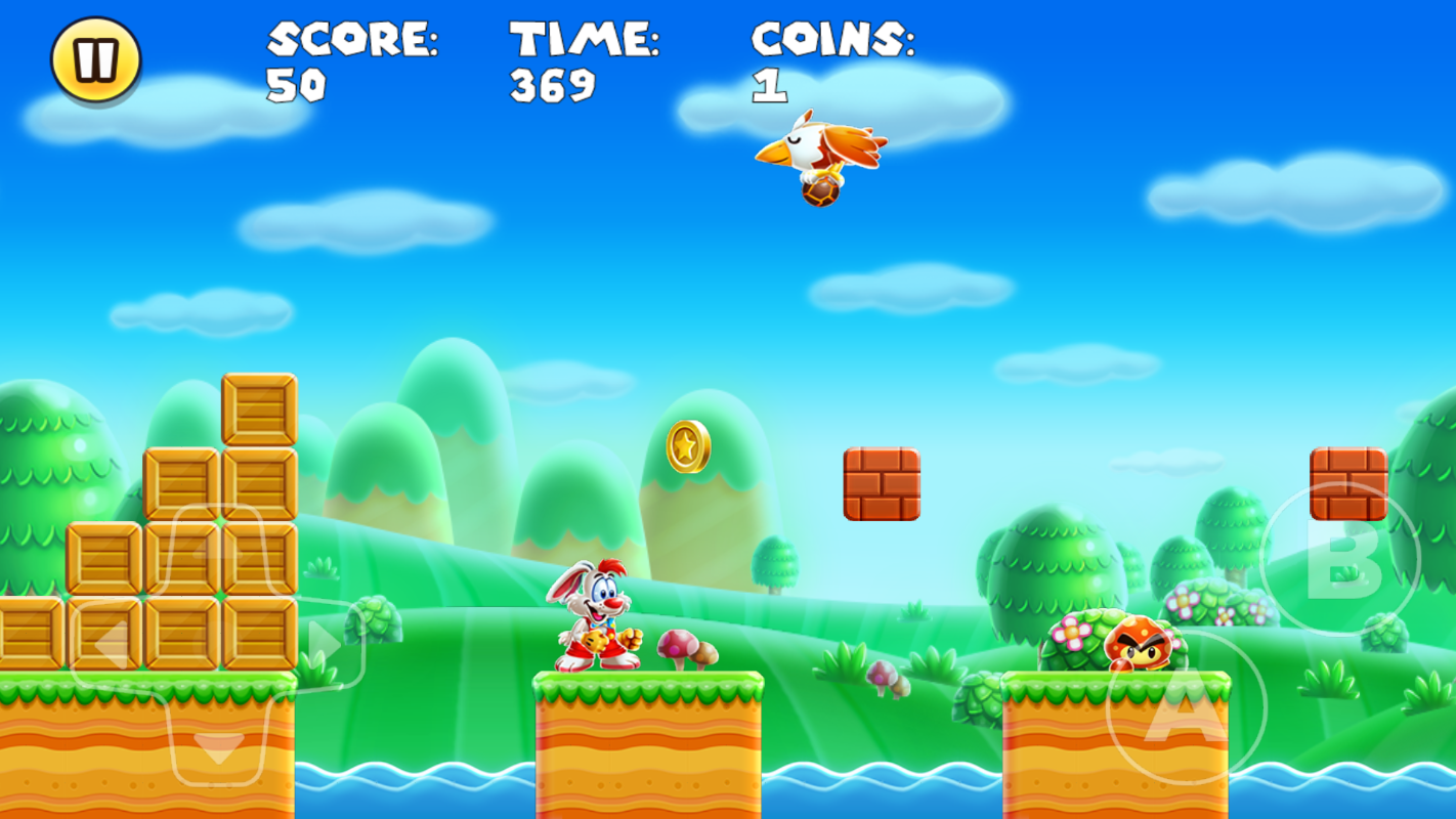 Rabbit Adventures Game Screenshot