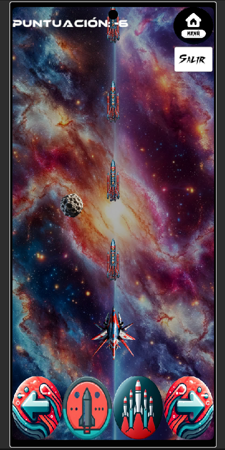 Defensor Cósmico Game Screenshot