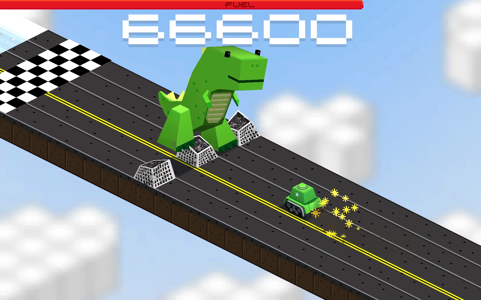 Cubed Rally World Game Screenshot