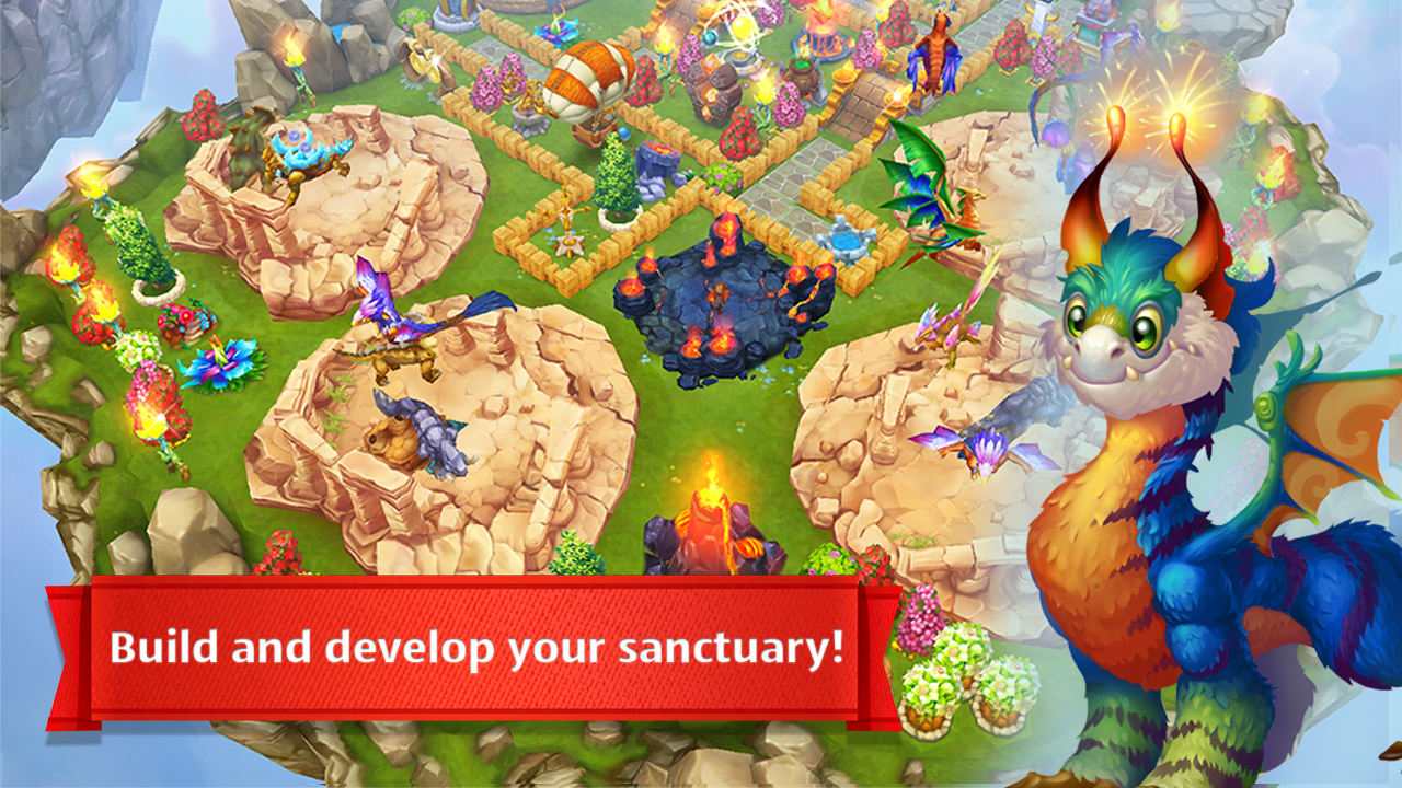 Dragons World Game Screenshot