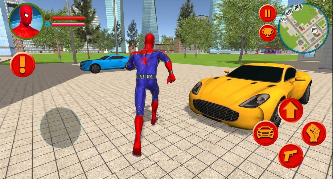 Screenshot of Spider Rope Hero Man Vegas Crime Simulator