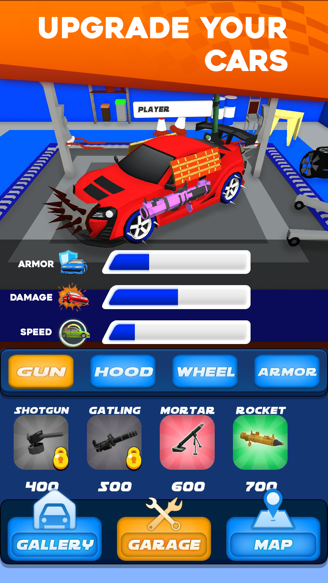 Cuplikan Layar Game Death Race