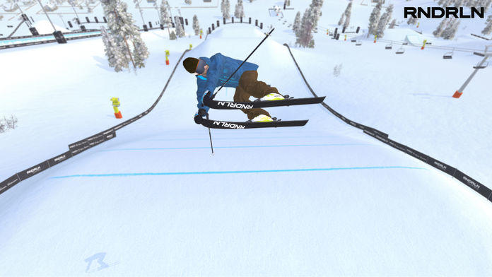 Cuplikan Layar Game Just Freeskiing