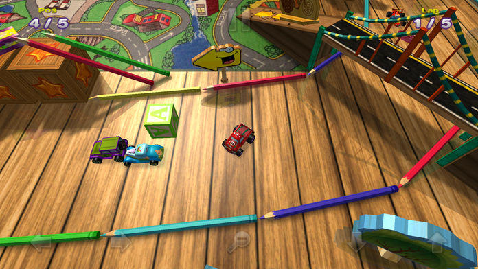 Playroom Racer HD Game Screenshot