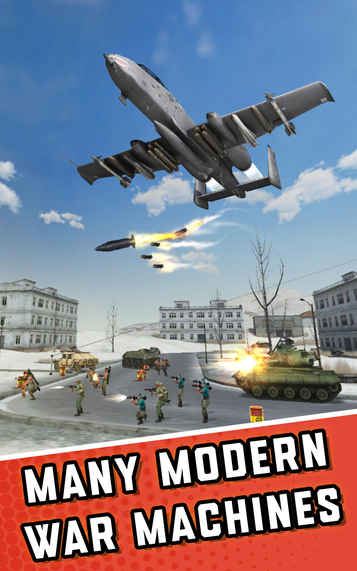 Screenshot of Sky Defense: War Duty