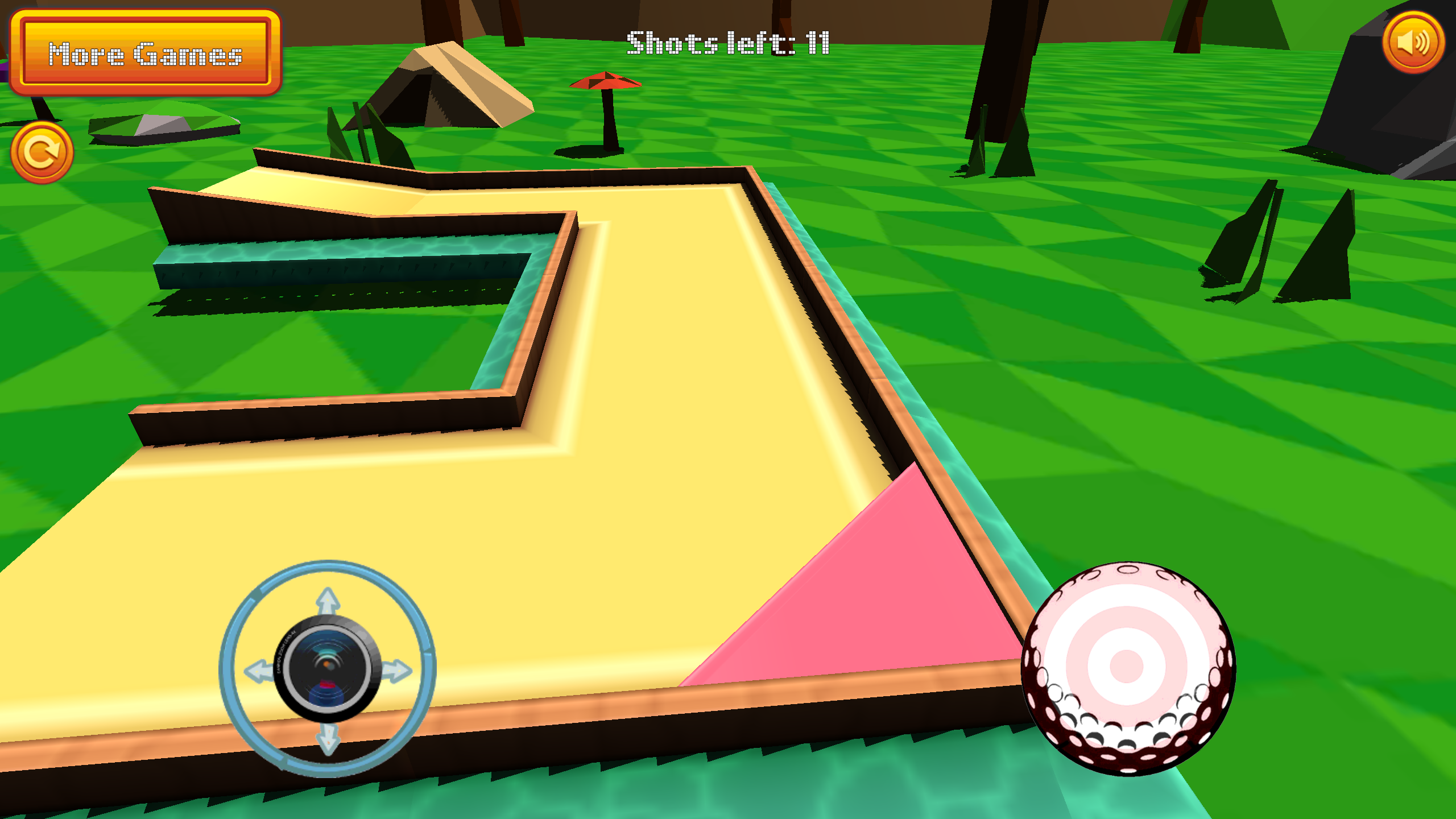 Mini Golf: Retro 2 ภาพหน้าจอเกม