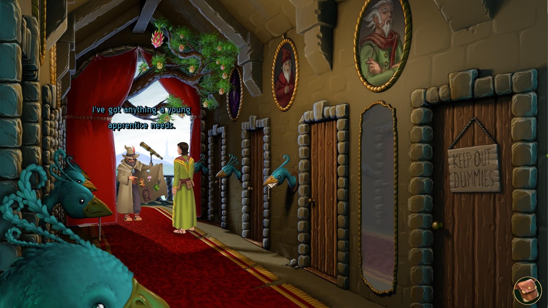 Plot of the Druid screenshot game