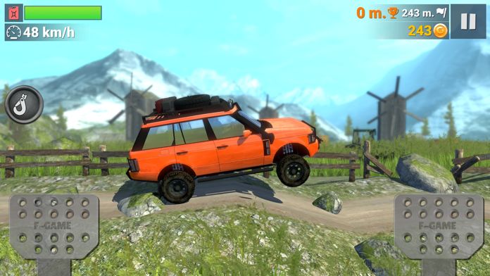 Screenshot of Off-Road Travel: Road to Hill