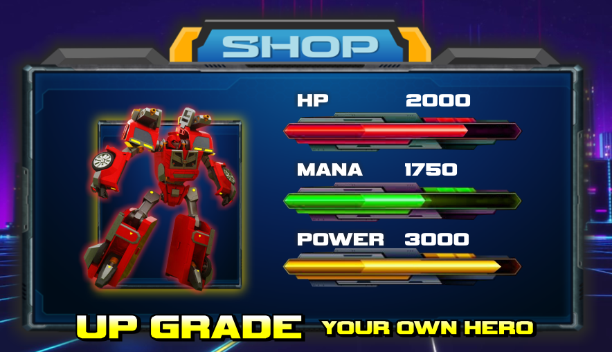 Revenge Red Ranger Mini Force ภาพหน้าจอเกม