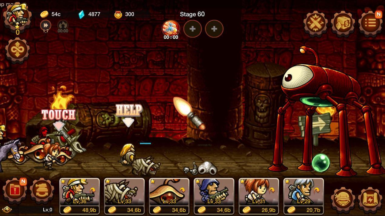 Metal Slug Infinity : Idle Game Game Screenshot