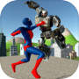 Icon of Strange Hero vs Robot X
