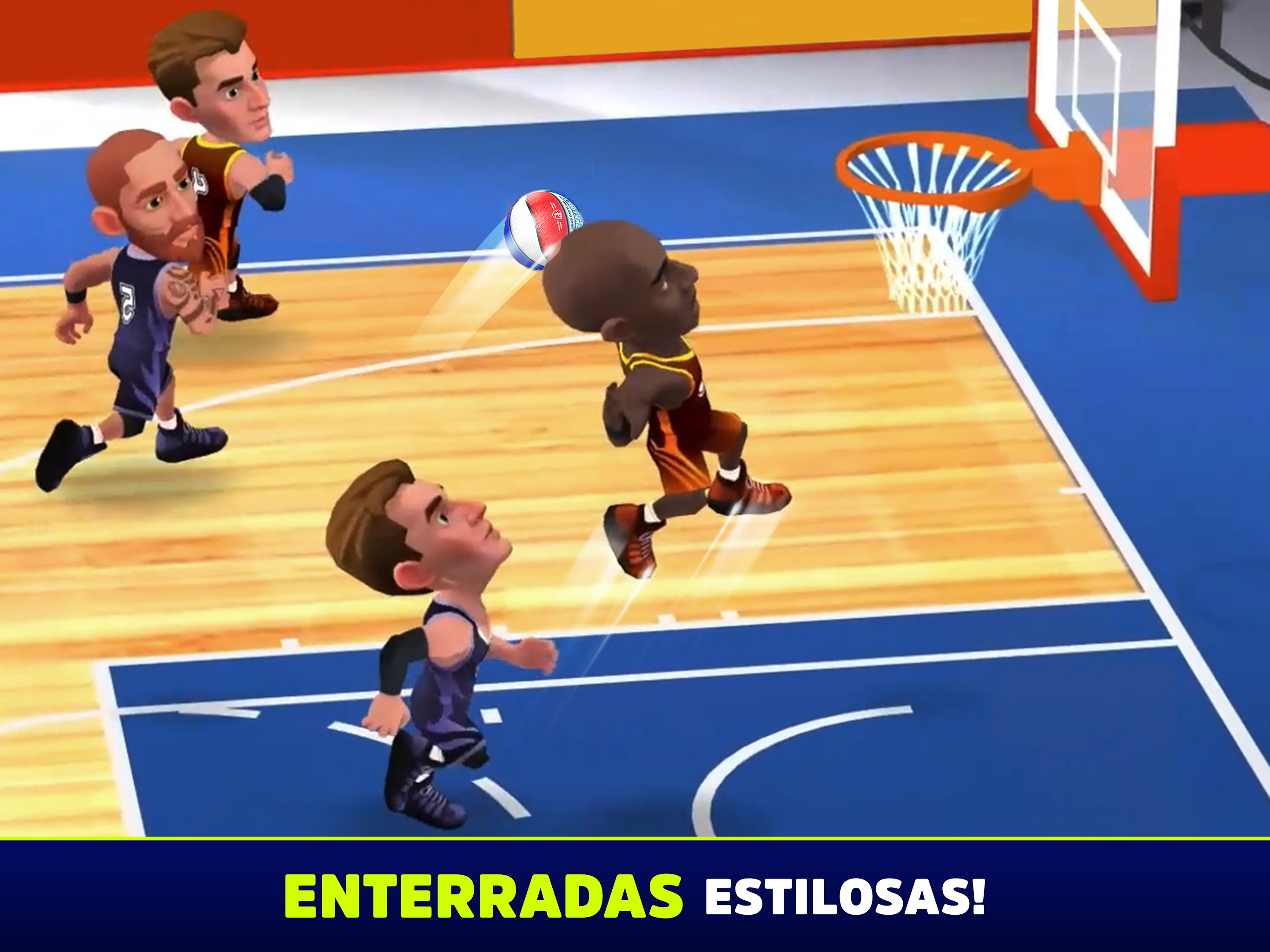 Captura de Tela do Jogo Mini Basketball