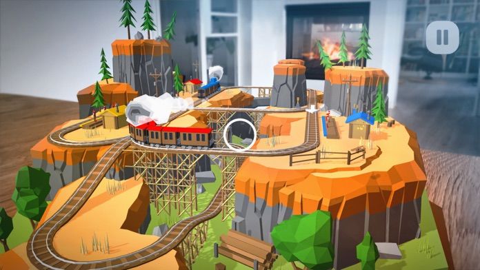Conduct AR! - Train Action screenshot game