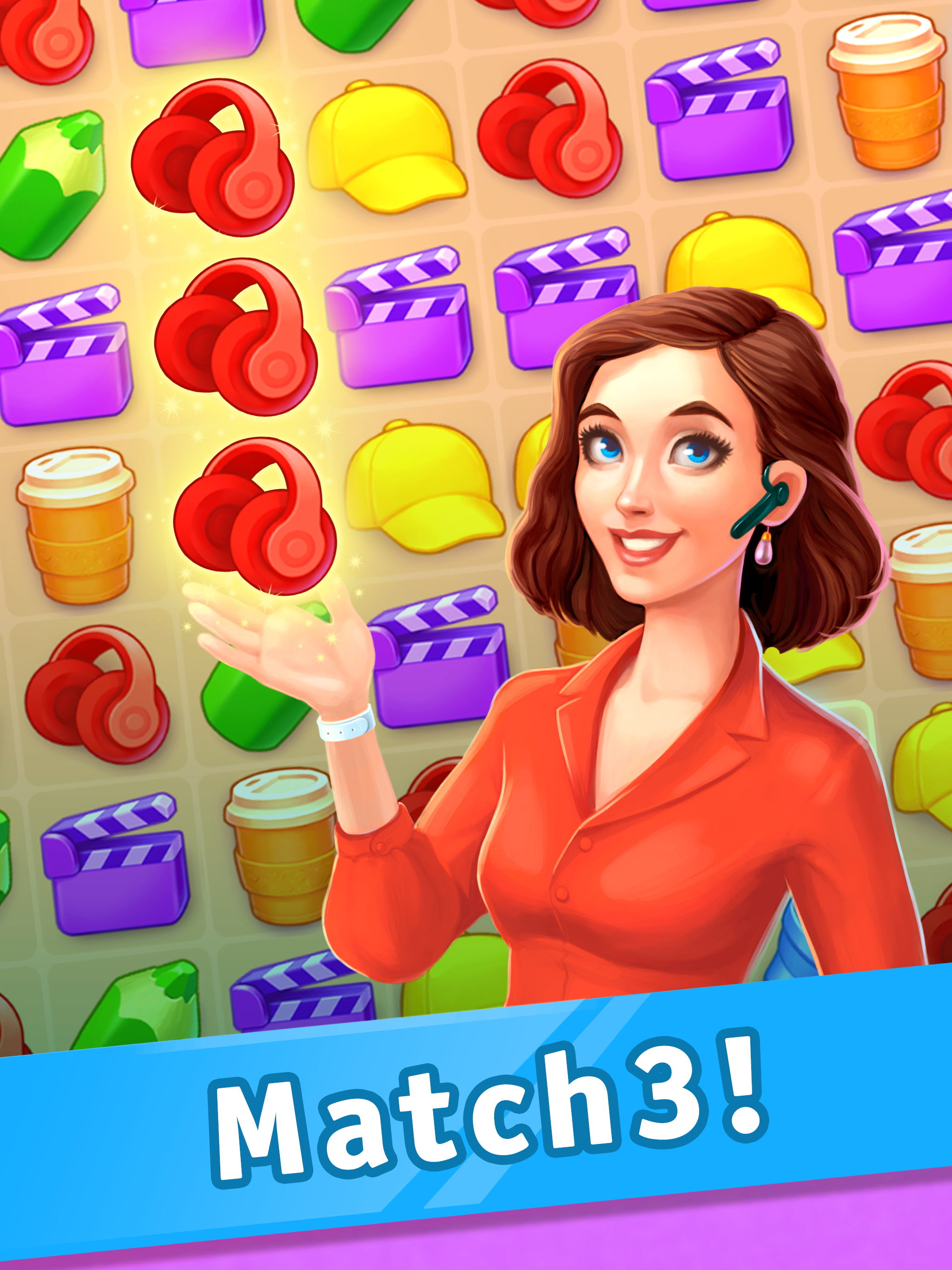 Match 3 - TV Show and series Game Screenshot