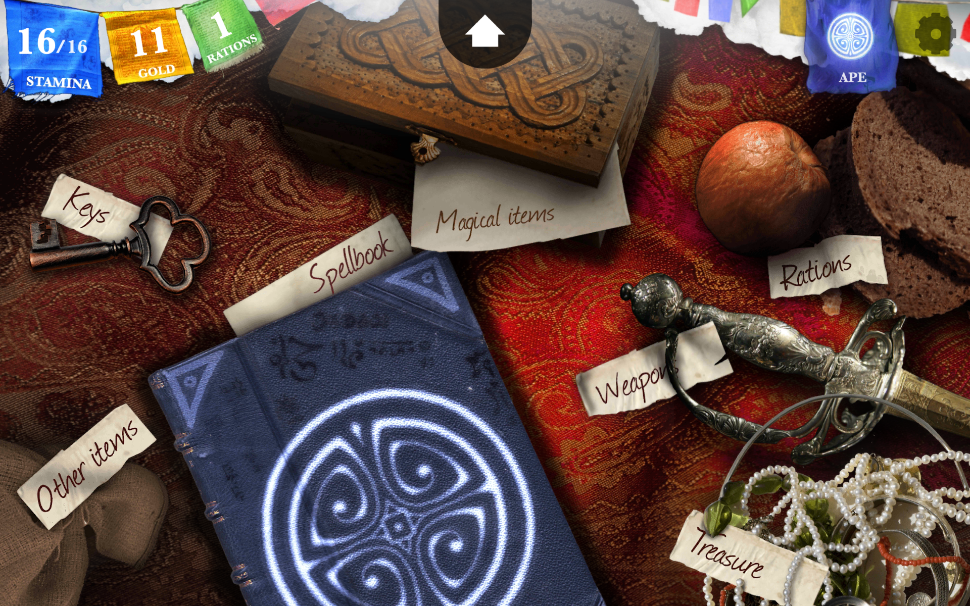 Sorcery! Game Screenshot