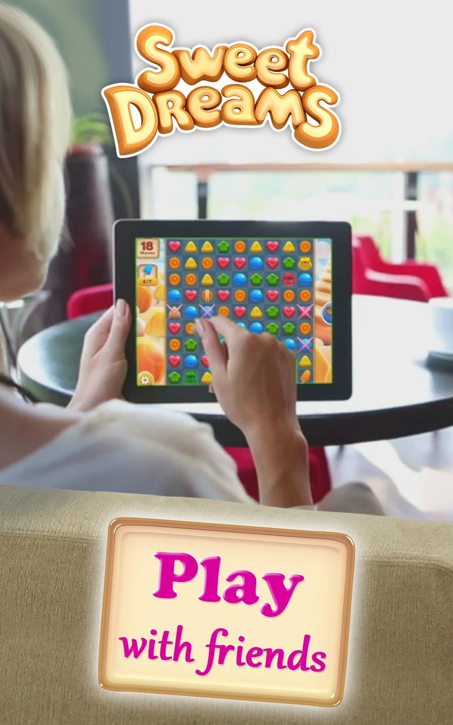 Sweet Dreams - Amazing Match 3 ゲームのスクリーンショット
