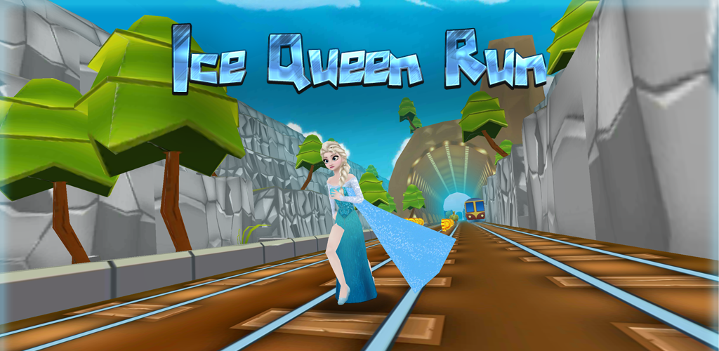 Banner of corrida da rainha do gelo 
