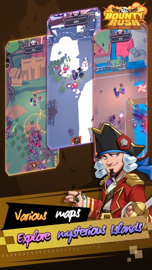 Bounty Rush: plunder pirates 게임 스크린 샷