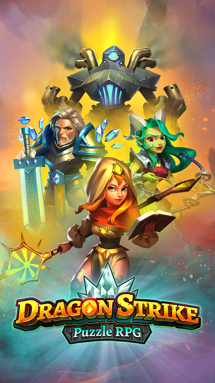 Dragon Strike: Puzzle RPG Game Screenshot