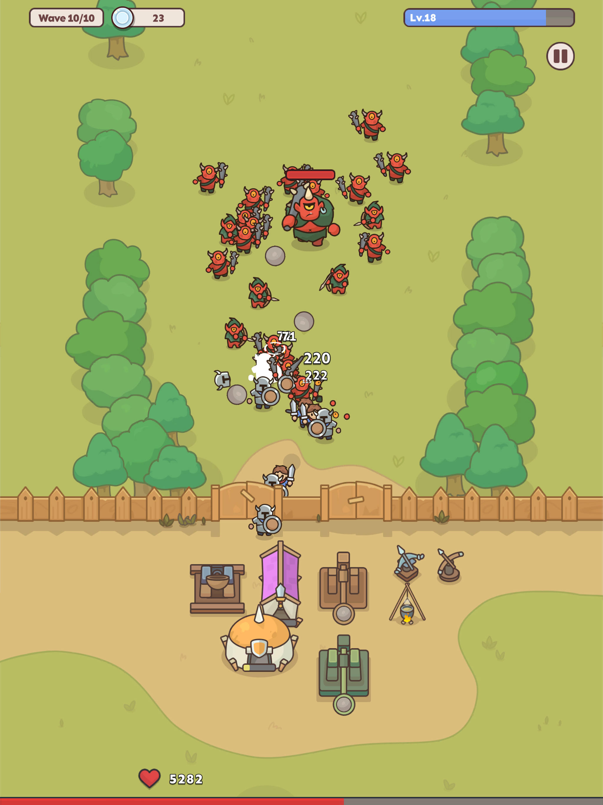 Fort Guardian Game Screenshot