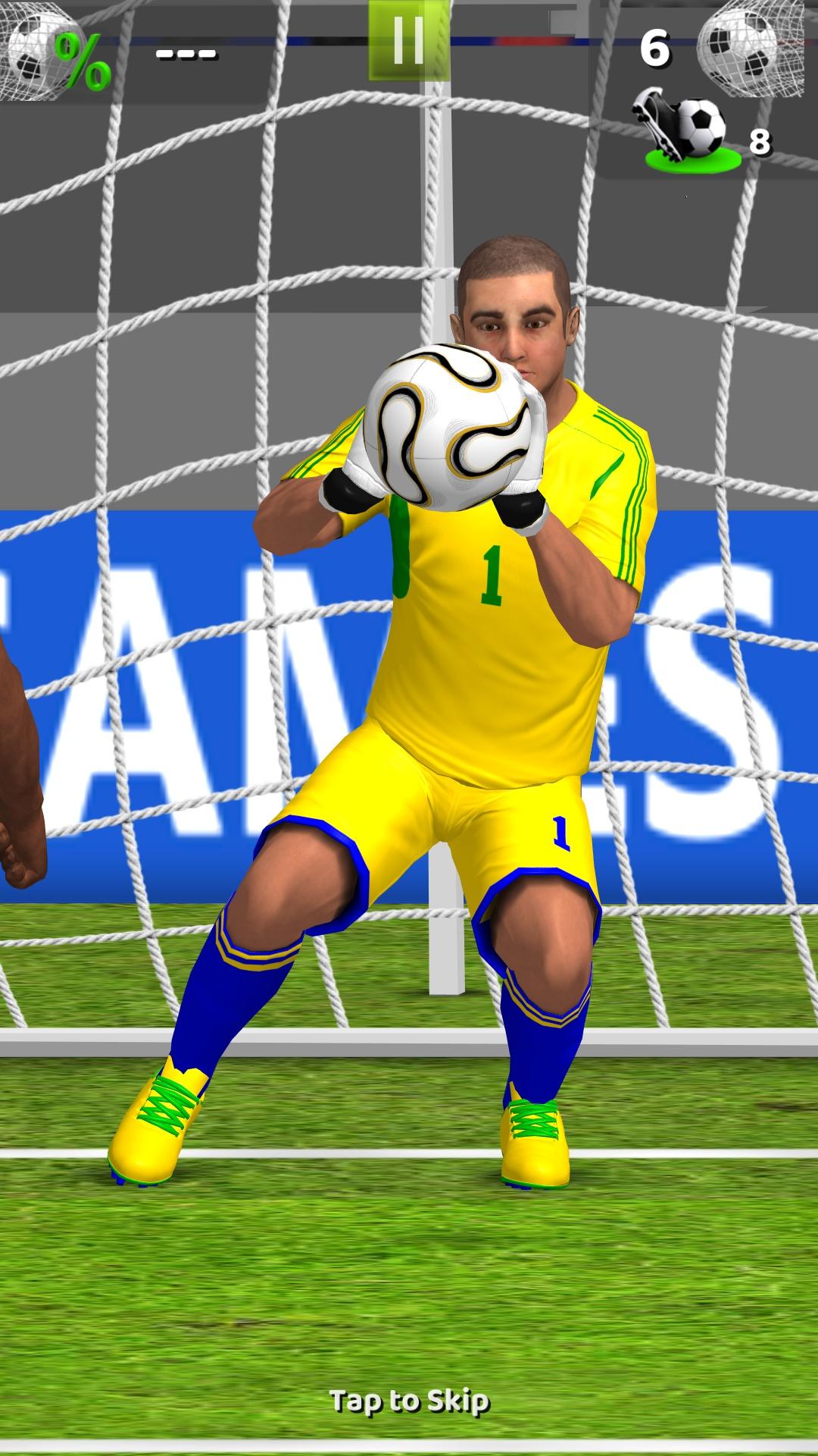 Screenshot of Soccer Game On
