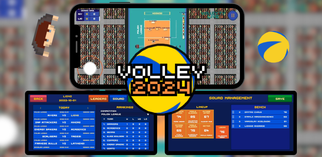 Banner of Volley 2024 - Volleyball Game 